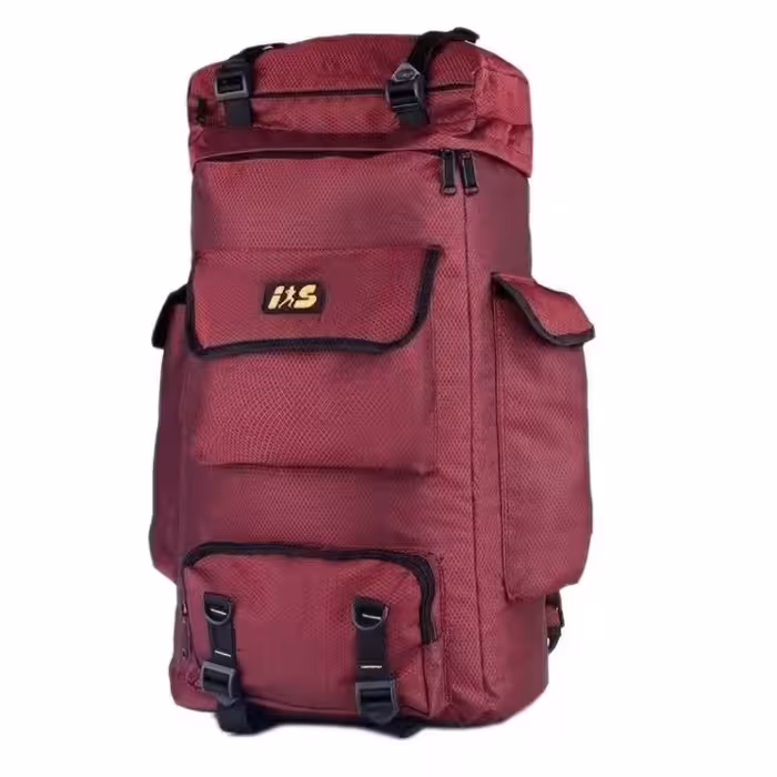 کوله پشتی مناسب مسافرت و اربعین رنگ زرشکی