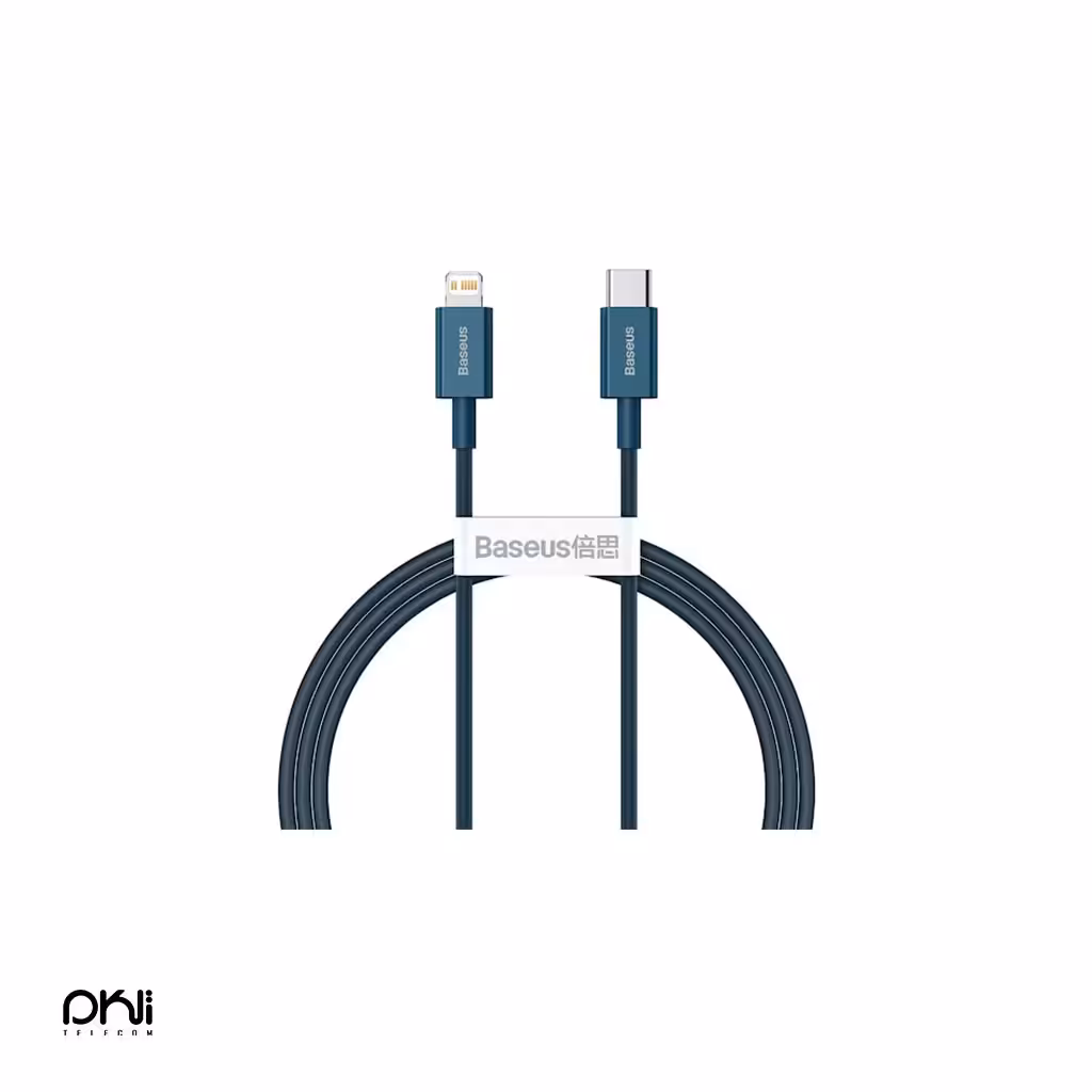 کابل و لایتنینگ بیسوس فست شارژ Type-C به IP دو متری CATLYS-C01