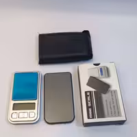 ترازو کوچک جیبی گرمی  مثقالی کیف دار  منتسب زعفران و ...