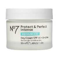 کرم روز ضد چروک قوی و پر کننده خطوط نامبر سون No7 مدل Protect & Perfect Intense حجم 50 میل | بسیار سبک و بدون چربی