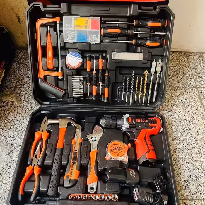 مجموعه ابزار وکیت دریل شارژی