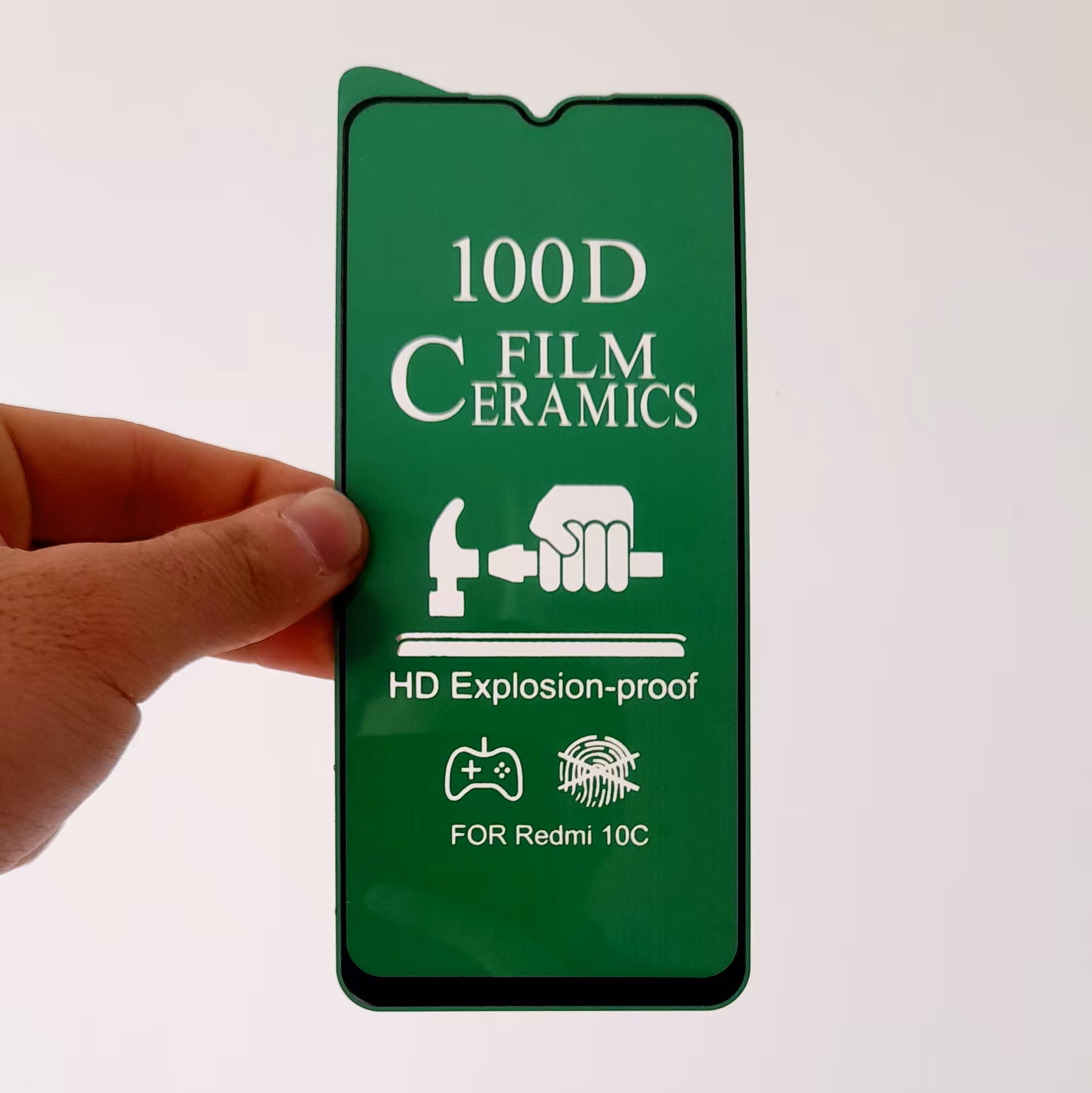 محافظ صفحه نمایش سرامیکی شفاف مناسب برای گوشی موبایل 
Xiaomi Redmi 10C-12C-poco c40