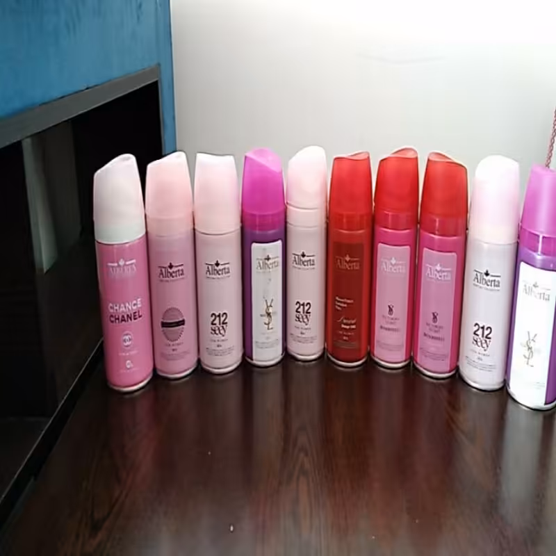 اسپری بدن زنانه برند آلبرتا و پرستیژ در 10 رایحه و طبع خوشبو، 150 میل (آرایشی میشل بیوتی)