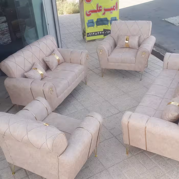 مبل اسکارلت پایه فلزی 
