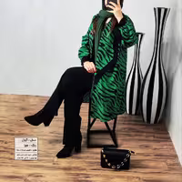 مانتو شیک زنانه سایز بزرگ و کوچک گوزل
