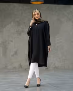 مانتو مشکی محرمی