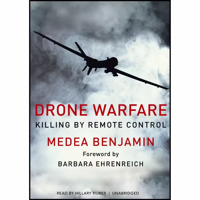 کتاب زبان اصلی Drone Warfare اثر Medea BenjaminHillary Huber