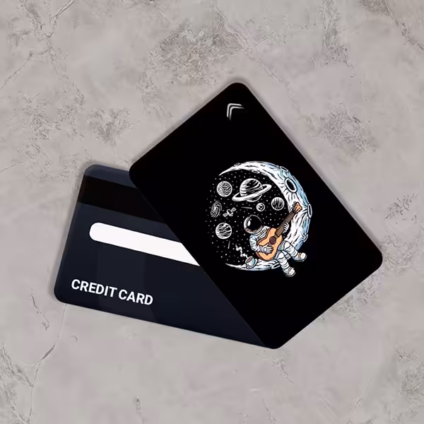 استیکر کارت بانکی طرح فضانورد و ناسا (Astronaut and NASA) کد CAA891-K