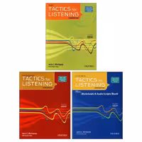 کتاب Tactics for Listening 3rd اثر Jack C. Richards انتشارات Oxford سه جلدی