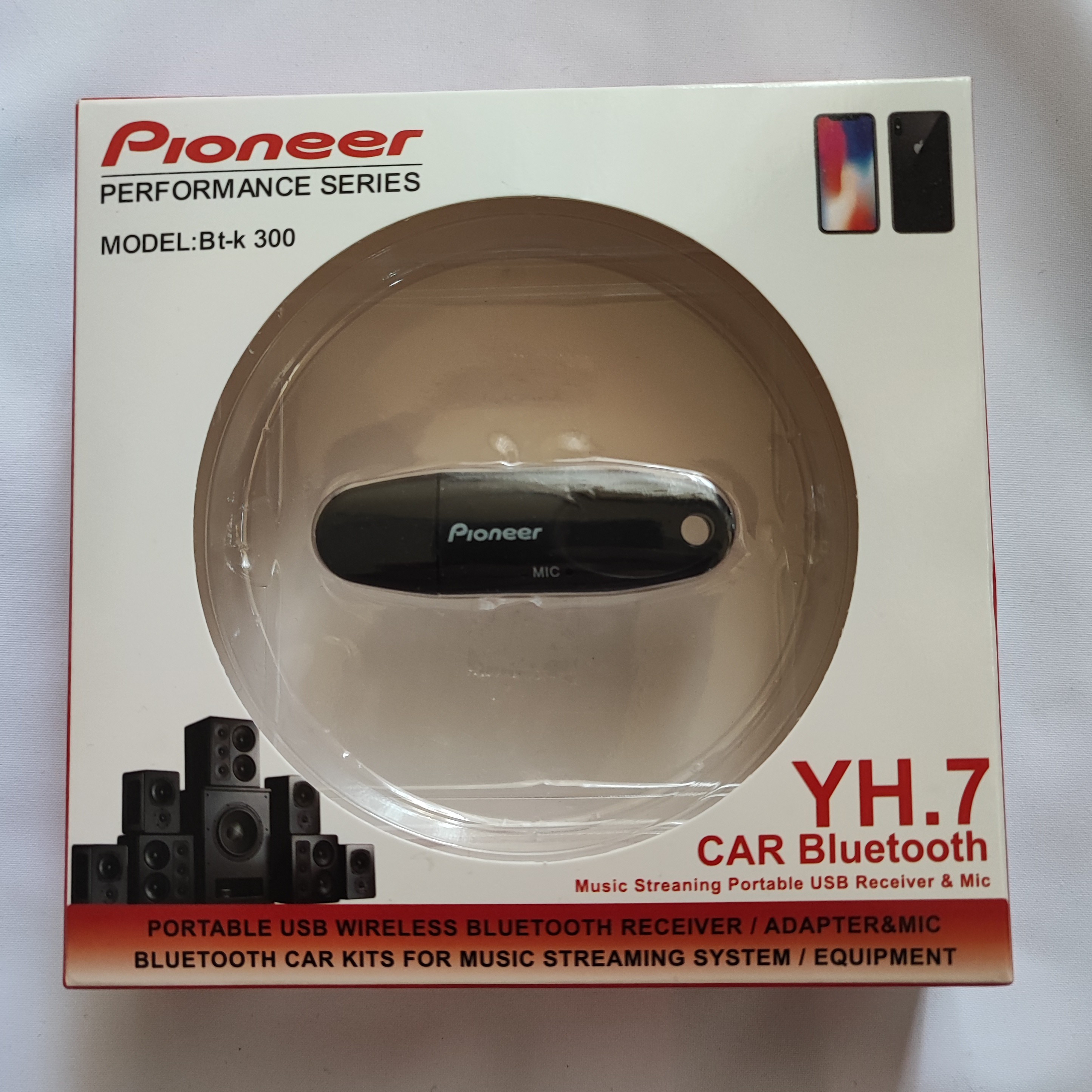 مارک Pioneer Car Bluetooth رسیور بلوتوثی پخش ماشین