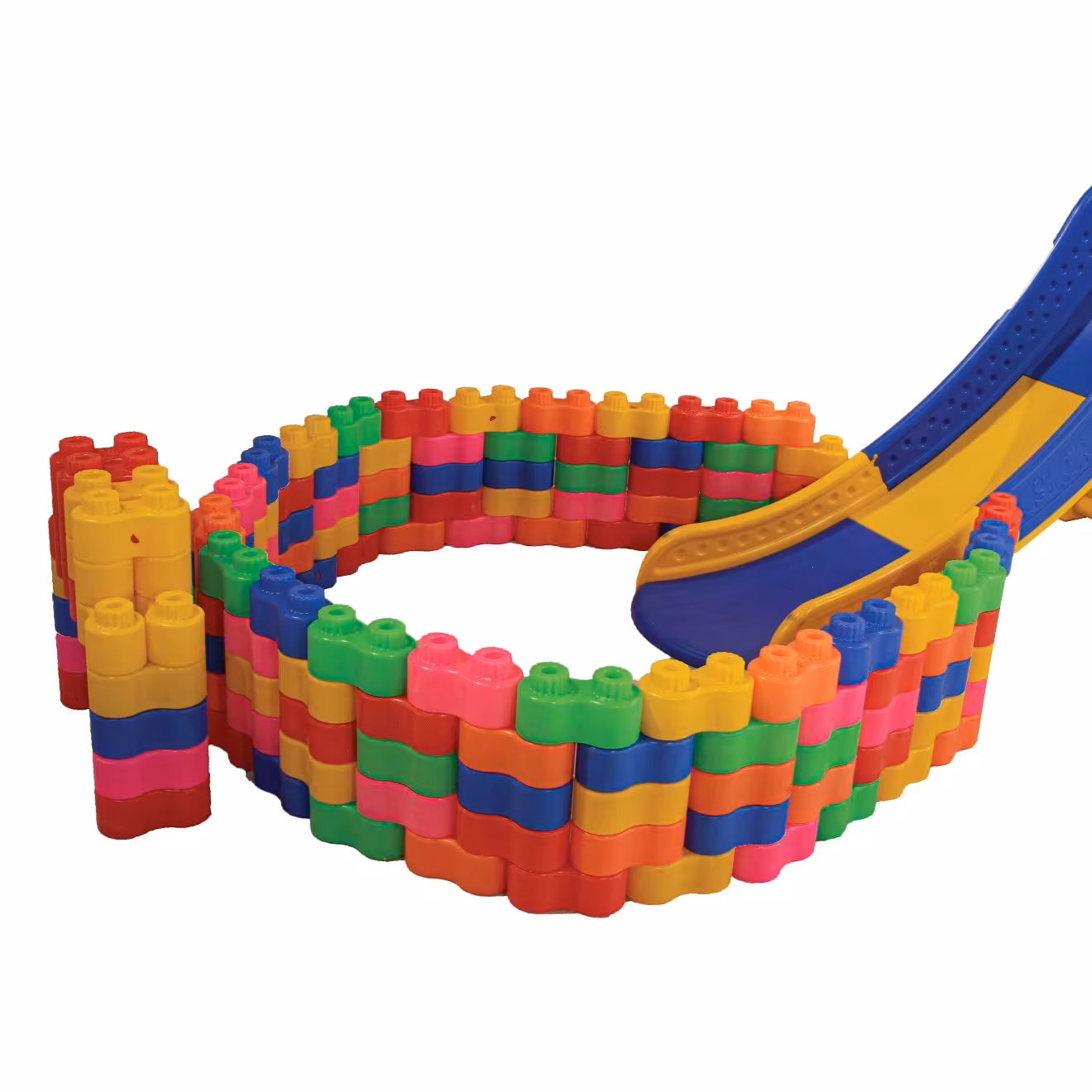 لگو آجر قلعه سازی بسته 70عددی (ارسال غیررایگان)