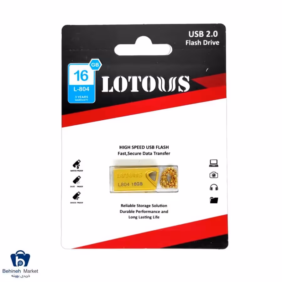 فلش مموری لوتوس مدل L804 ظرفیت 16GB