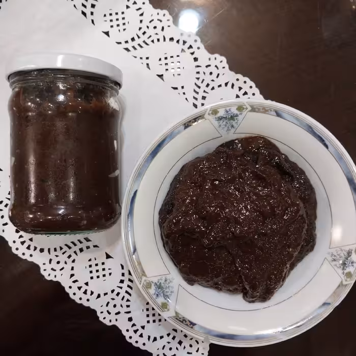 رب انار  هم ملس هم ترش خانگی با انارهای محلی ارگانیک و کاملا بهداشتی نیم کیلویی