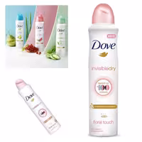 اسپری  خوشبو کننده زنانه بدن داو dove مدل florat touch انگلیس 250میل