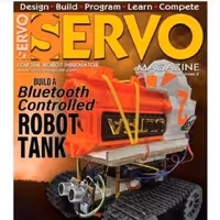 یک DVD شامل 20 سال مجلات رشته رباتیک SERVO MAGAZINE از سال 2003 تا 2022