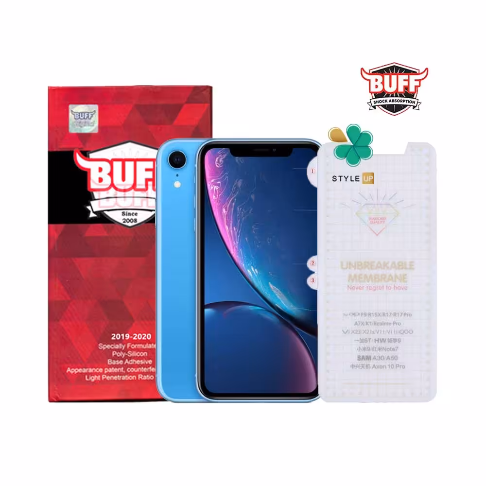 محافظ صفحه Hydrogel گوشی اپل iPhone XR برند Buff