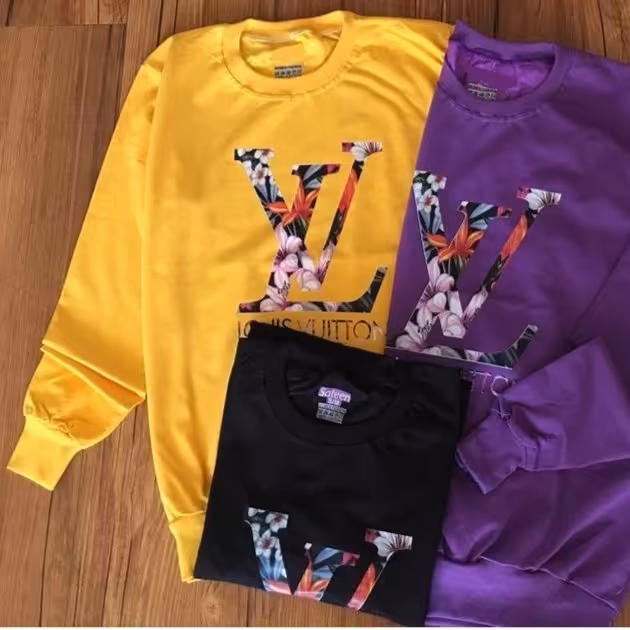 بلوز پنبه طرح lv بهاره و پاییزه 