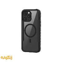 کاور مگ‌سیف گرین لاین مدل Defender مناسب برای گوشی آیفون 15 پرو - زنگوله
