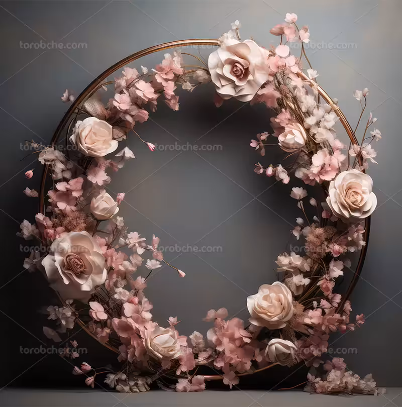 عکس حلقه گل | گرافیک با طعم تربچه