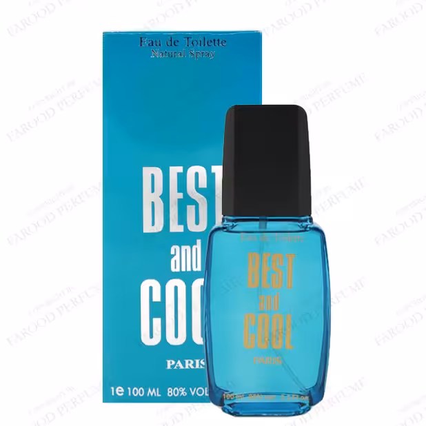 ادکلن پاریس بست اند کول ادوتویلت PARIS Best and Cool EDT For Men حجم 100 میل