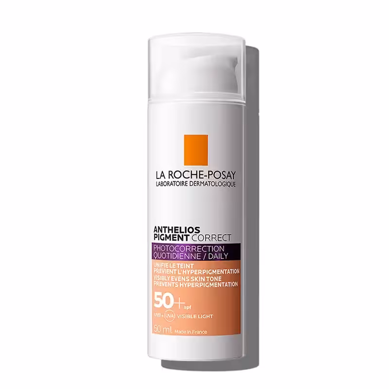 کرم ضد آفتاب رنگی لاروش پوزای مدل pigment correct حجم 50 میلی لیتر