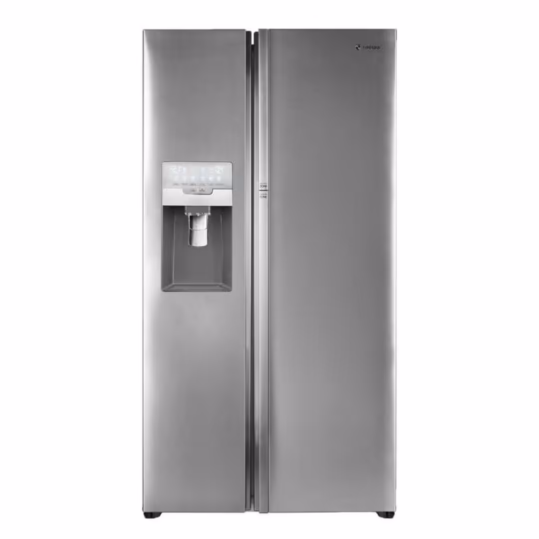 یخچال فریزر ساید بای ساید 35 فوت اسنوا مدل 3350ss استیل با گارانتی انتخاب(پس کرایه)