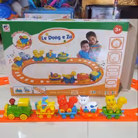 خرید اسباب بازی قطار بزرگ حیوانات به قیمت بسیار خوب عمده و کارخانه - بدون موزیک