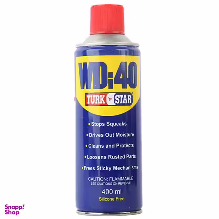 اسپری روان کننده ترک استار مدل WDi40 حجم 400 میلی لیتر