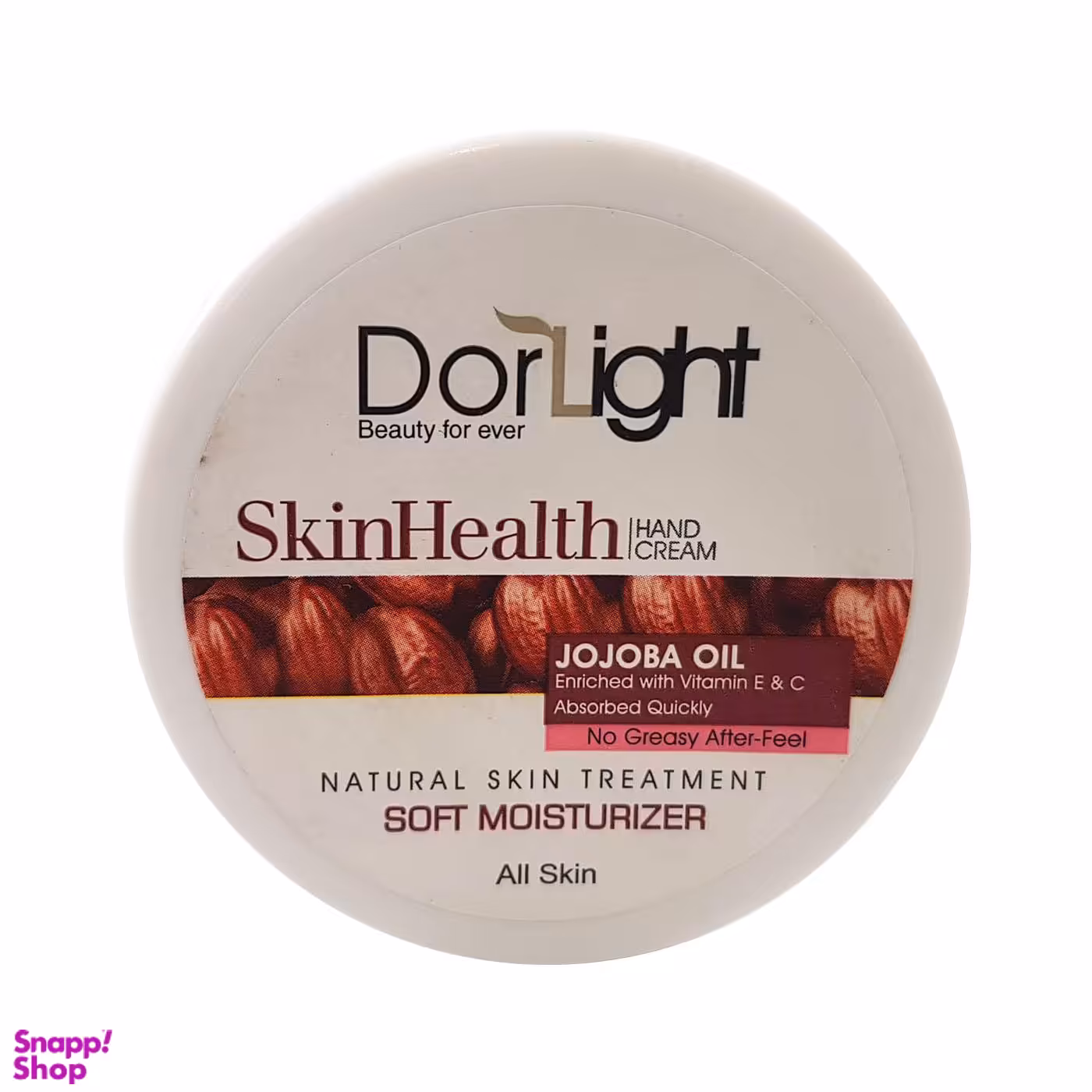 کرم مرطوب کننده دور لایت (Dorlight) مدل جوجوبا حجم 150 میلیلیتر