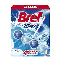 خوشبو کننده توپی برف برای توالت فرنگی تکی با رایحه اقیانوسی Bref | فروشگاه ارس ترک