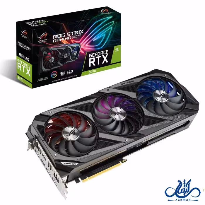 کارت گرافیک ایسوس ROG-STRIX-RTX3070-8G-GAMING