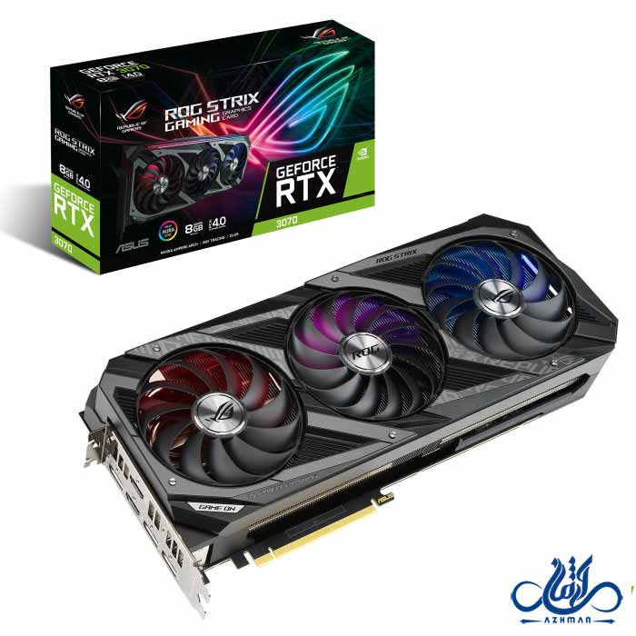 کارت گرافیک ایسوس ROG-STRIX-RTX3070-8G-GAMING