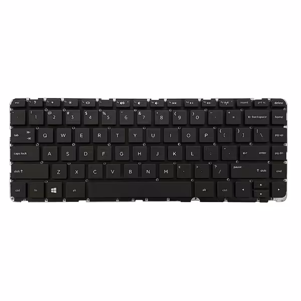 کیبورد لپ تاپ اچ پی مدل HP Pavilion 14-N مشکی اینتر کوچک بدون فریم