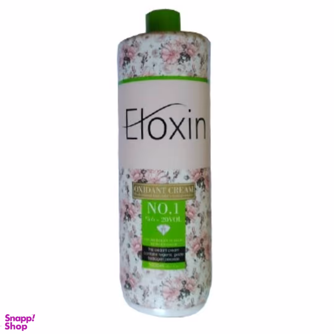 کرم اکسیدان الوکسین (Eloxin) شماره 1 شش درصدی حجم 1000 میلیلیتر