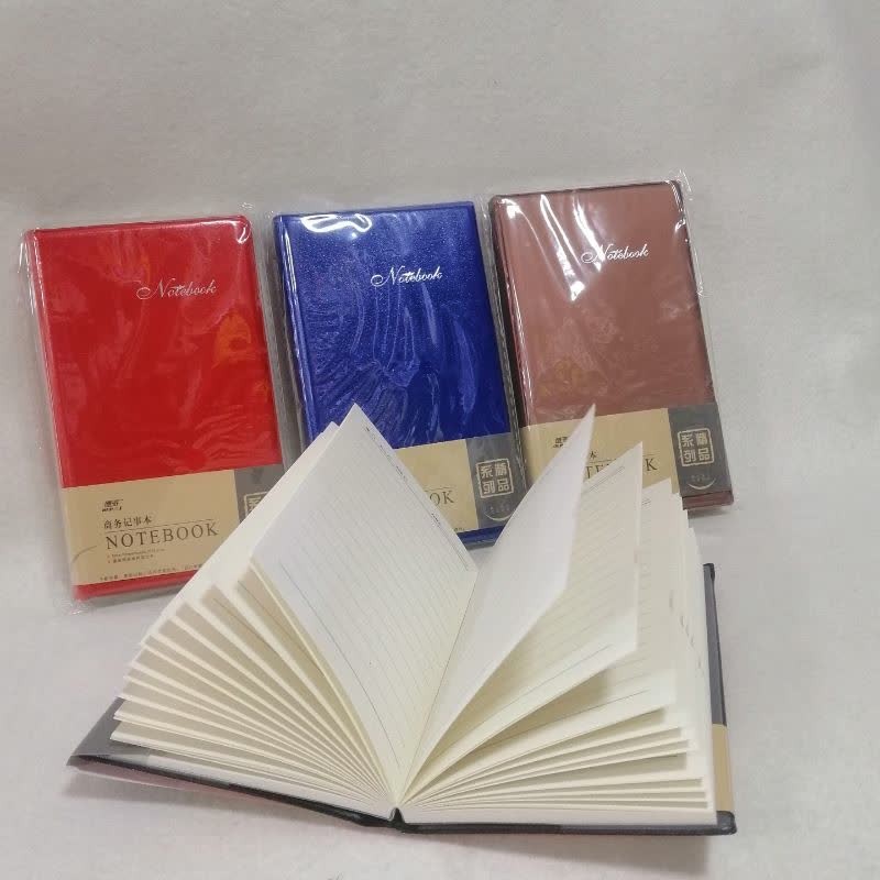 دفتر یاد داشت 76 برگ جلد ش طرح چرم