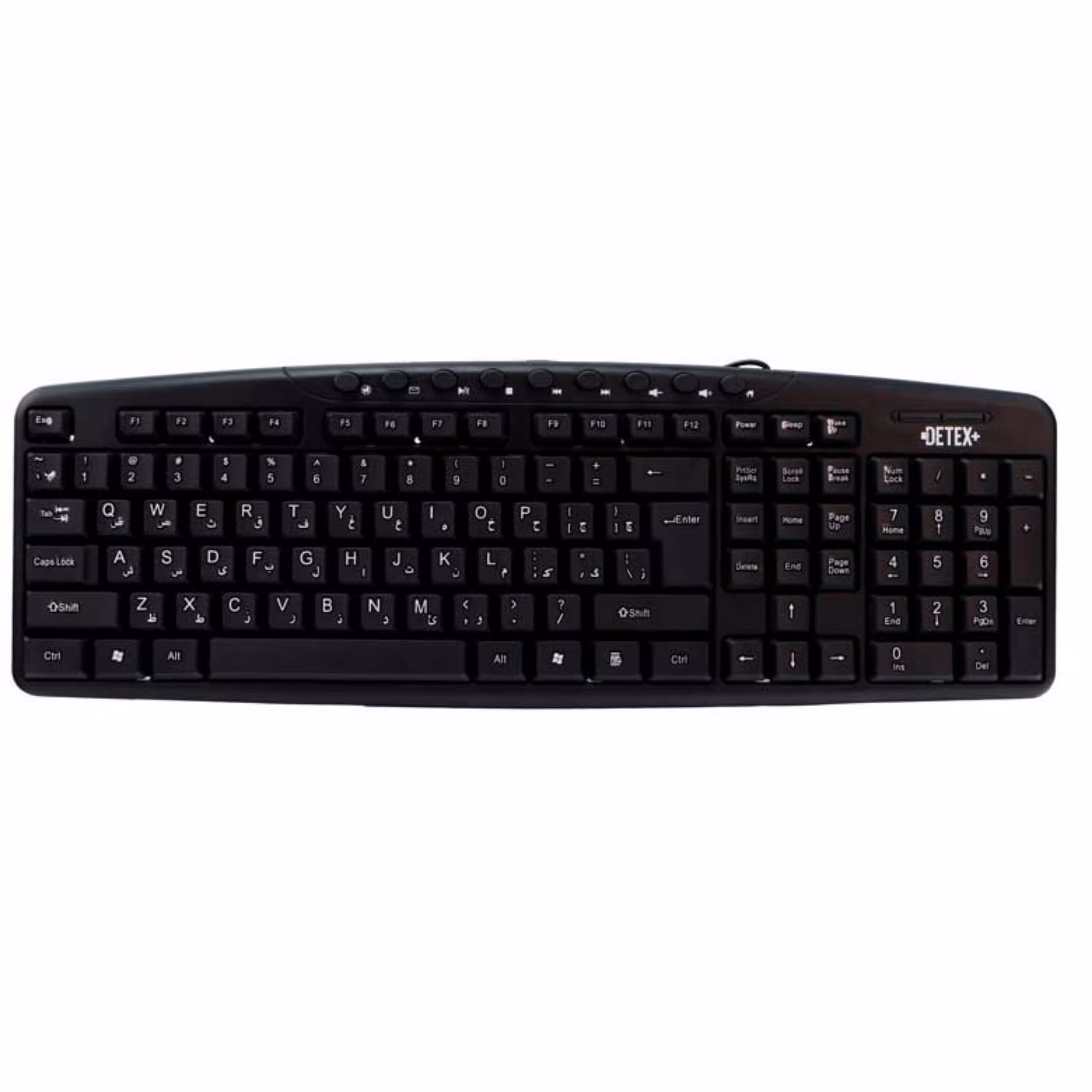 کیبورد دیتکس پلاس مدل D-310 با حروف فارسی