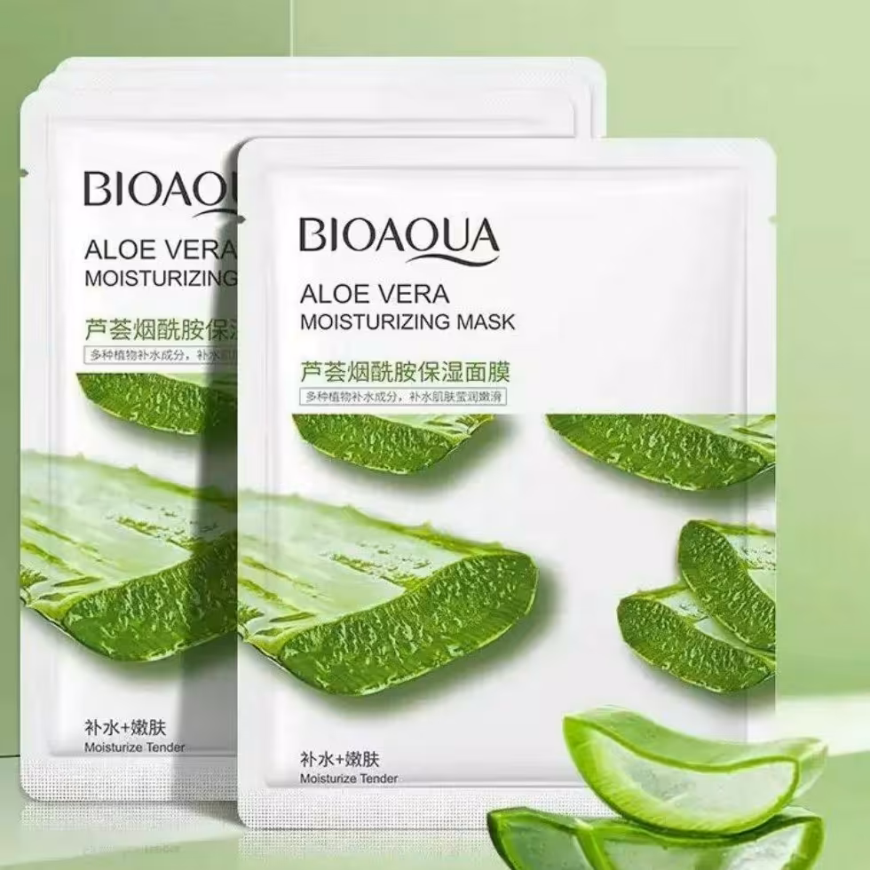 ماسک ورقه ای BIOAOUA خیار_الوورا_ویتامین سی