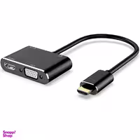 مبدل HDMI به VGA / HDMI / Jack 3.5 ایده مدل Audio HT090