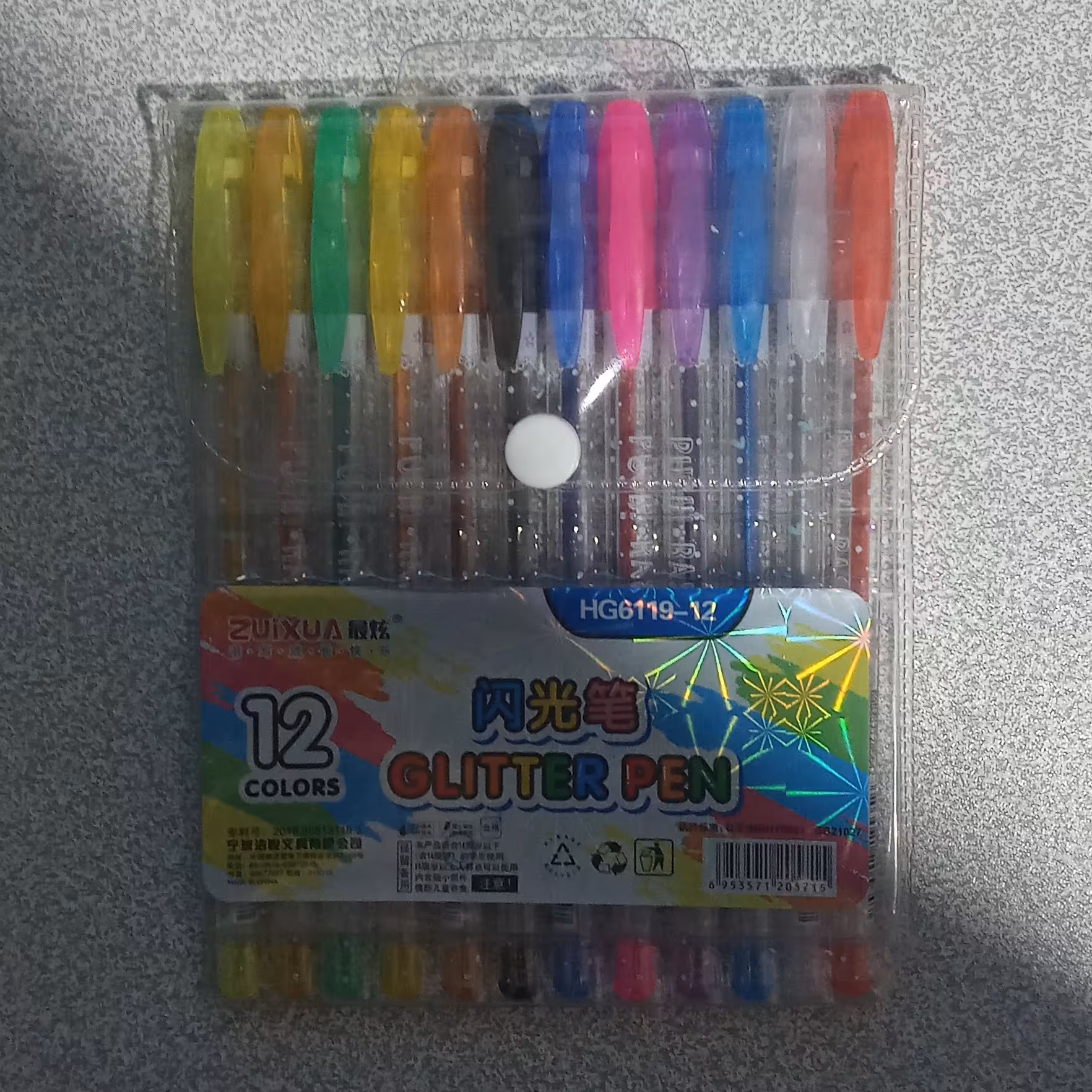 خودکار 12 رنگ اکلیلی