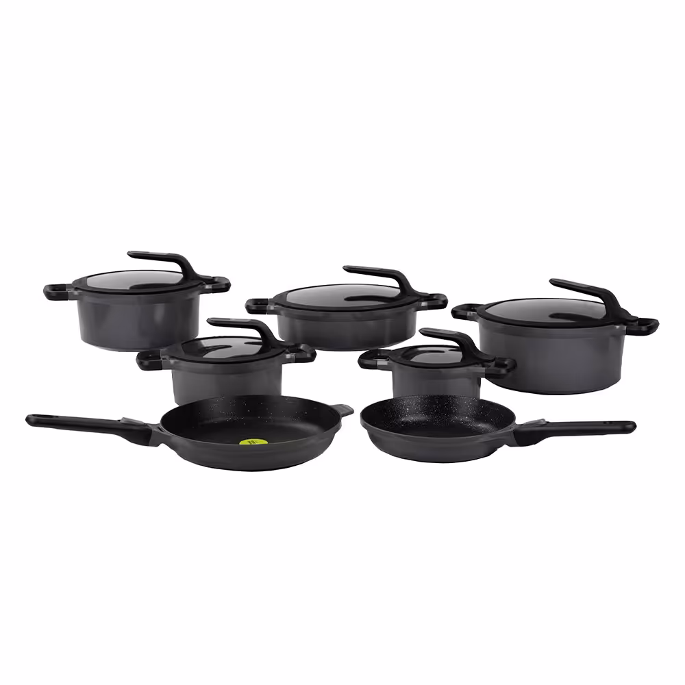 سرویس پخت و پز 7 پارچه برگهف سری GEM stay cool - طوسی