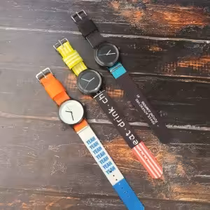 ساعت مچی زنانه و دخترانه والار بند کنفی WALAR