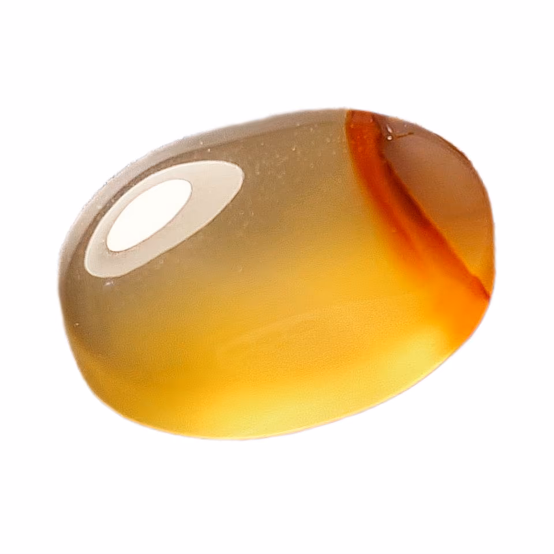 شرف الشمس عقیق یمنی زرد طرحدار Y 8173 مناسب حکاکی و ثبت نام دعای شرف الشمس