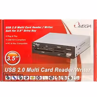 	رم ریدر اینترنال داخل کیس امگا  Omega Card Reader Internal Floppy  رم ریدر ای