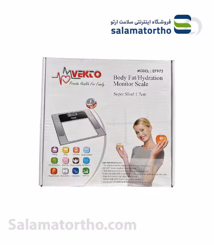 ترازو دیجیتال وکتو (مدلEF973) با اندازه گیری شاخص های سلامتی