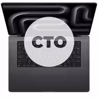 مک بوک پرو 16 اینچ M3 Pro کاستوم پردازنده 12core - 18core حافظه رم 36 گیگابایت ظرفیت 1 ترابایت SSD مشکی Z1AF0019Y - Hiapple.ir