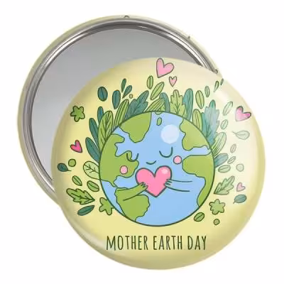 آینه جیبی خندالو مدل حمایت از محیط زیست کد 25902