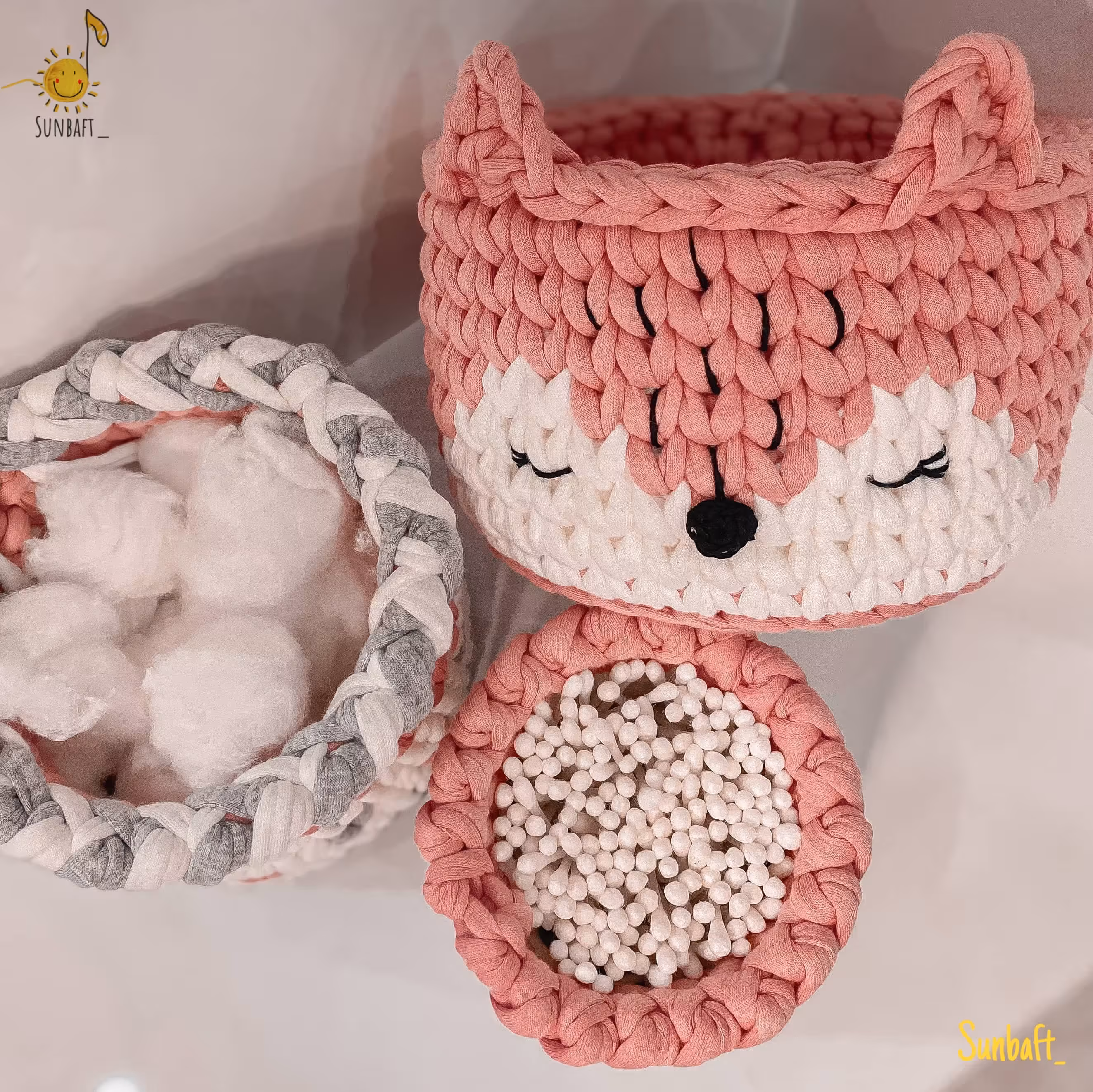 ست باکس تریکو روباه،سایز کفی 12،10 و 8cm