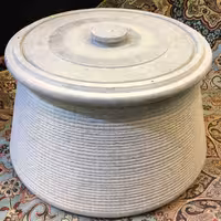 دیزی سنگی مدل خط دار سایز بزرگ 40 نفره 