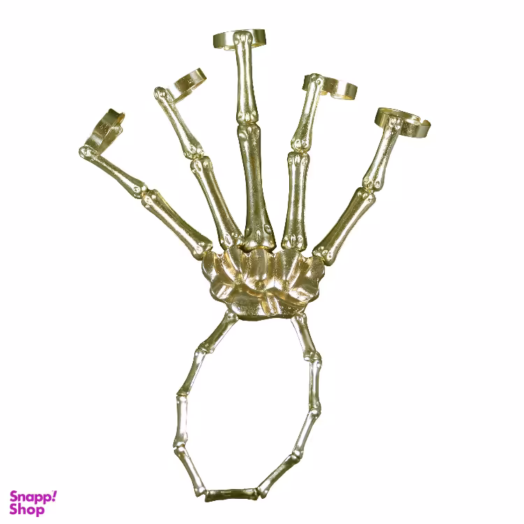 دستبند زنانه و مردانه مدل اسکلت طرح استخوان دست