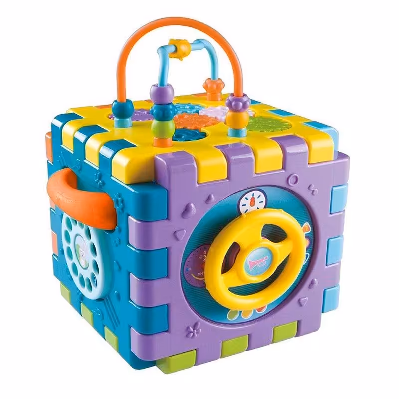 اسباب بازی مکعب هوش 10 تکه هانگر Huanger کد HE0527